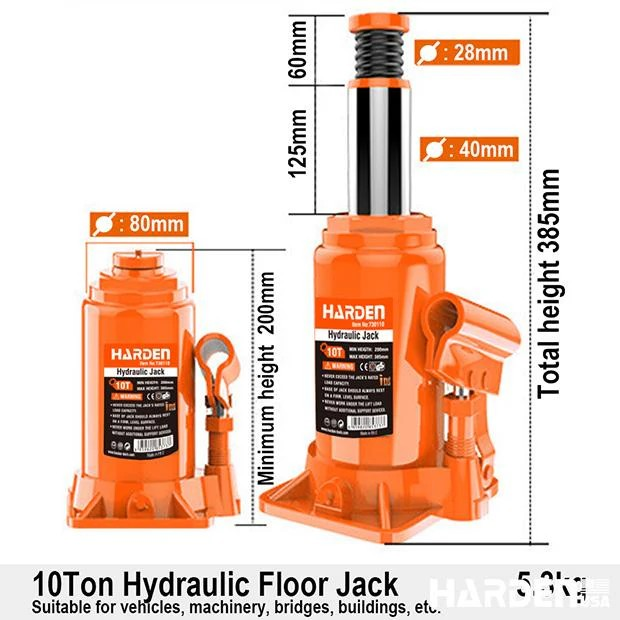 HİDROLİK ŞİŞE KRİKOSU 10 TON