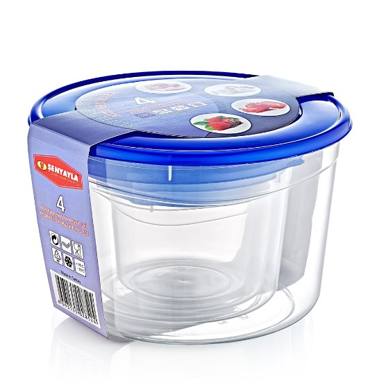 SAKLAMA KABI DERİN SET 4'LÜ