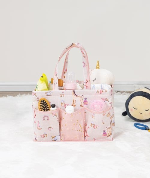 BAKIM ÇANTASI ÇOK GÖZLÜ KULPLU BABY 30X20X21CM TP