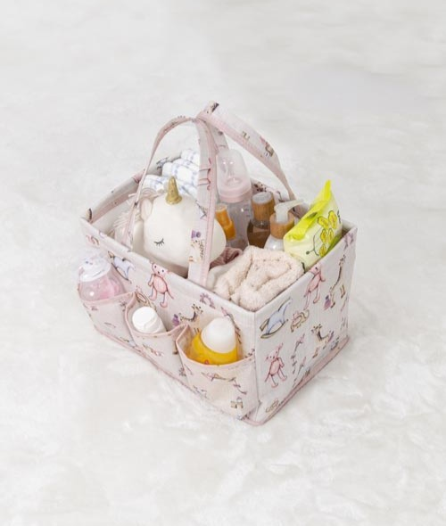 BAKIM ÇANTASI ÇOK GÖZLÜ KULPLU BABY 30X20X21CM TP