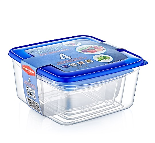 SAKLAMA KABI SETİ KARE 4'LÜ