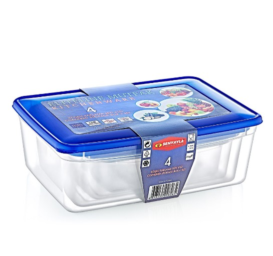 NET*/ SAKLAMA SETİ KÖŞELİ 4lü