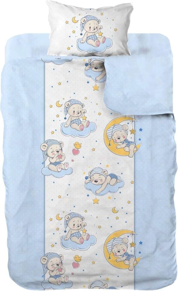 NEVRESİM TAKIMI BEBEK SKY MAVİ