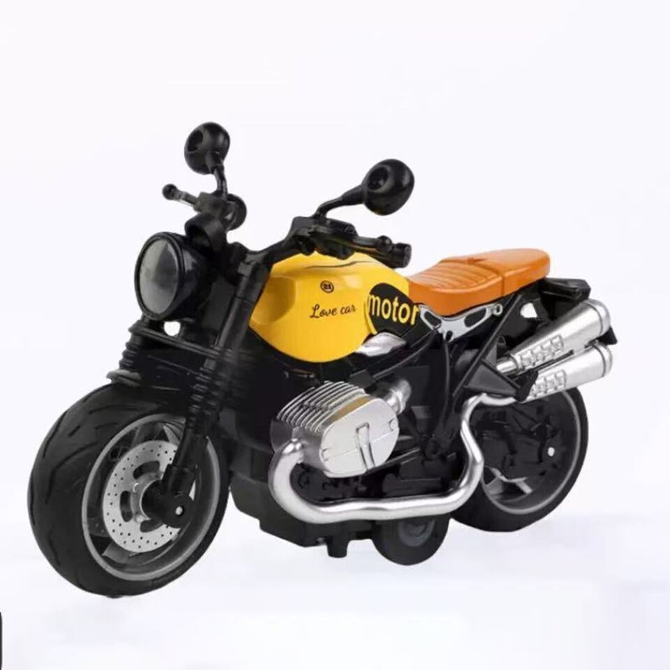 OYUNCAK KLASİK MOTOR ÇEK BIRAK IŞIKLI 6,9X13X8,5CM