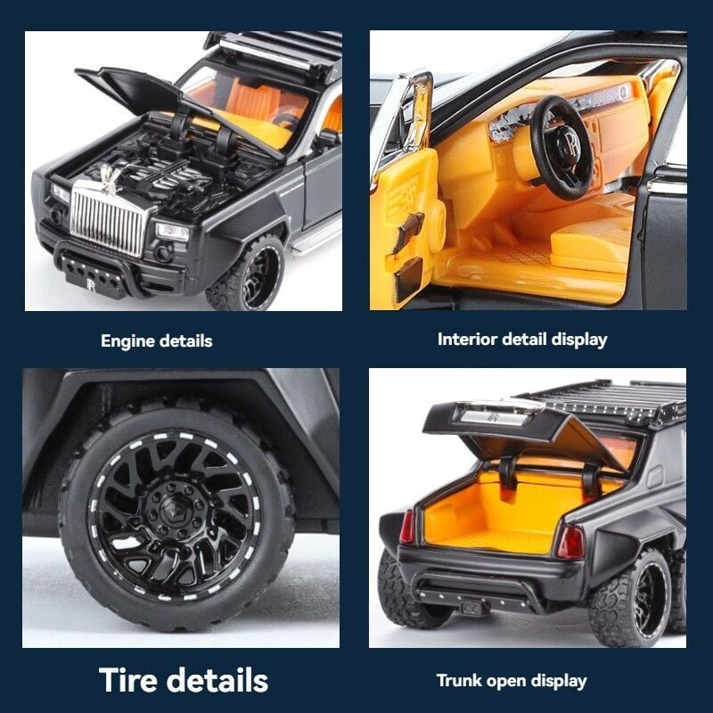 OYUNCAK MODEL ARABA ROLLS-ROYCE 6X6