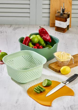 KARIŞTIRMA KABI ÇOK AMAÇLI VEGGY/ PASTEL 5 PRÇ.