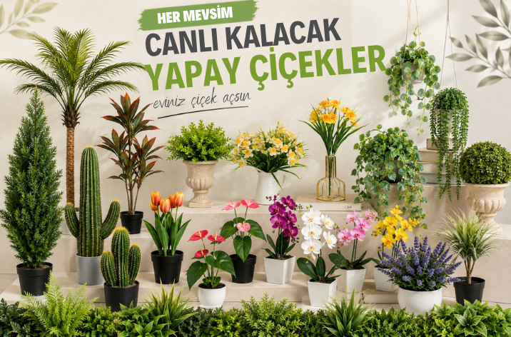 YAPAY ÇİÇEKLER